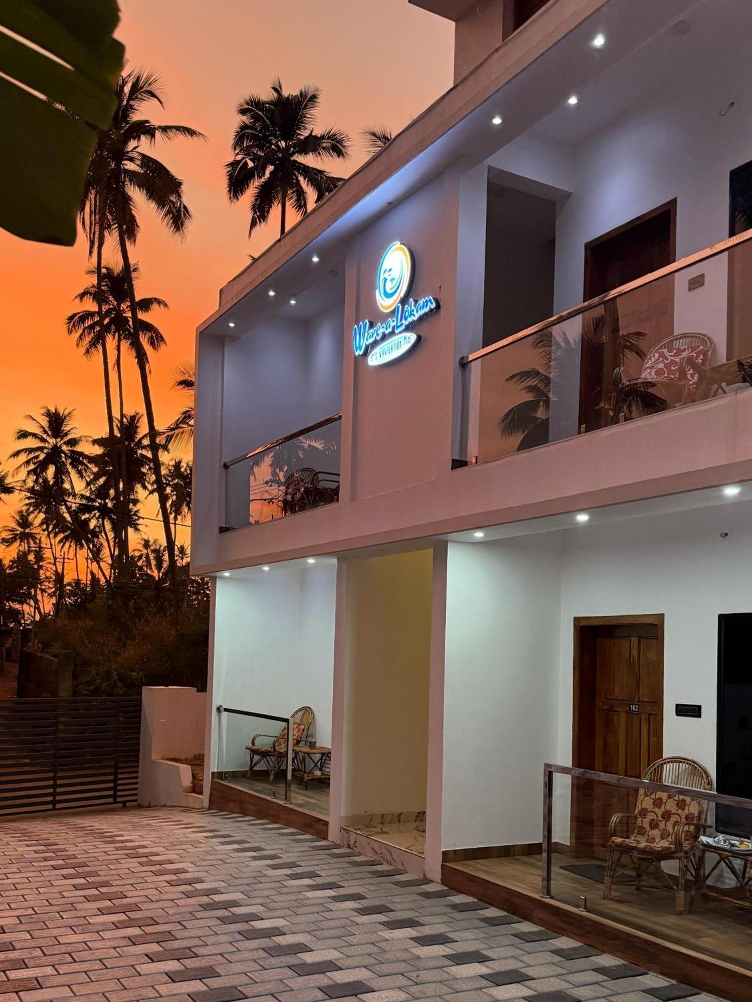 Wavealokam Beach Retreat Varkala Extérieur photo